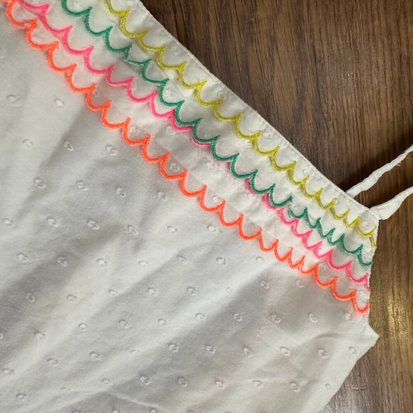 Mini Boden scalloped tiered dress - Picture 2 of 5